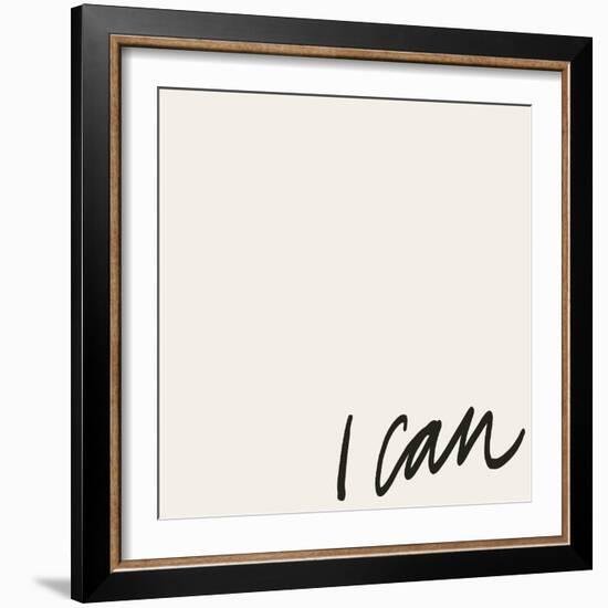 Can Will I-Anna Hambly-Framed Art Print