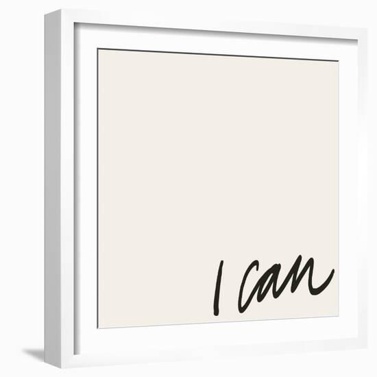 Can Will I-Anna Hambly-Framed Art Print