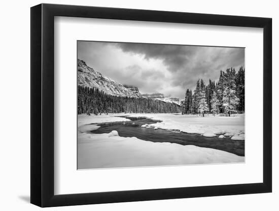 Canada, Alberta, Banff National Park, Dawn at the Mistaya River-Ann Collins-Framed Photographic Print