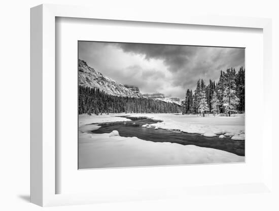 Canada, Alberta, Banff National Park, Dawn at the Mistaya River-Ann Collins-Framed Photographic Print