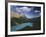 Canada, Alberta, Banff National Park, Mountains and Peyto Lake-Christopher Talbot Frank-Framed Photographic Print