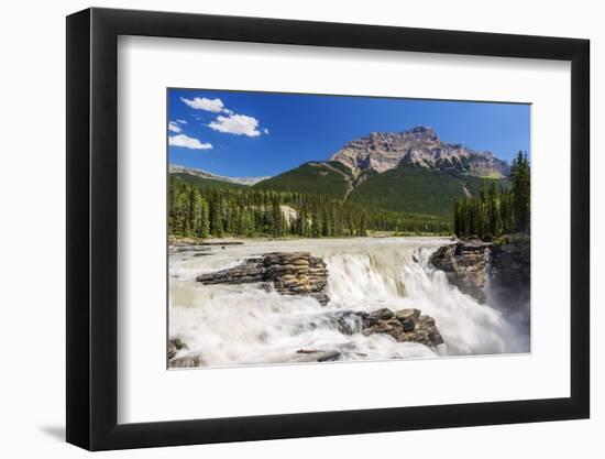 Canada, Alberta, Jasper National Park, Athabasca Falls-Jamie & Judy Wild-Framed Photographic Print