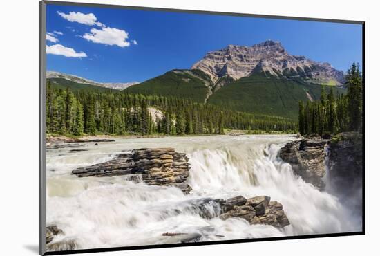 Canada, Alberta, Jasper National Park, Athabasca Falls-Jamie & Judy Wild-Mounted Photographic Print