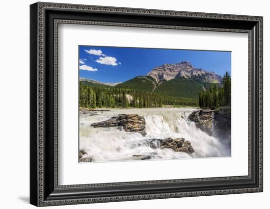 Canada, Alberta, Jasper National Park, Athabasca Falls-Jamie & Judy Wild-Framed Photographic Print