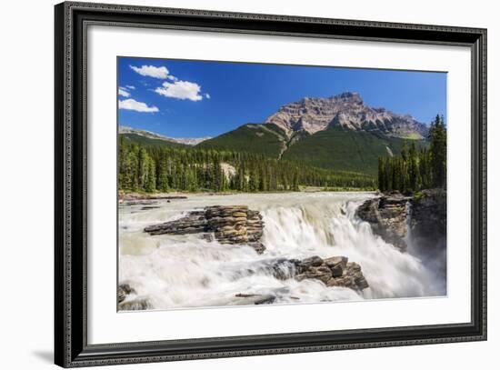 Canada, Alberta, Jasper National Park, Athabasca Falls-Jamie & Judy Wild-Framed Photographic Print