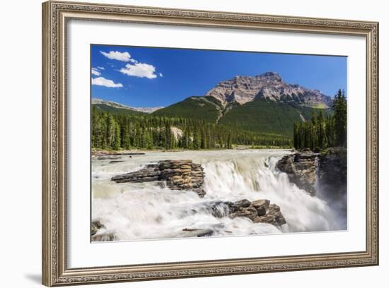 Canada, Alberta, Jasper National Park, Athabasca Falls-Jamie & Judy Wild-Framed Photographic Print