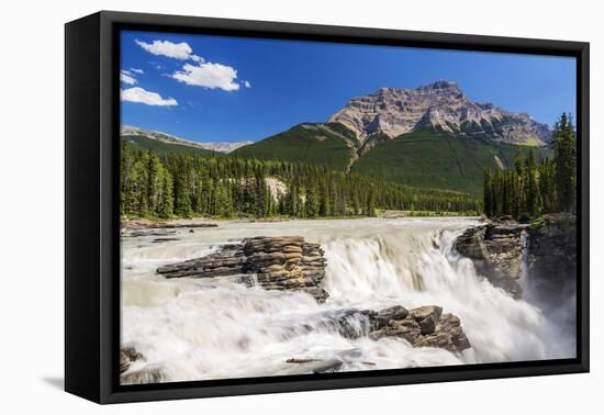 Canada, Alberta, Jasper National Park, Athabasca Falls-Jamie & Judy Wild-Framed Premier Image Canvas