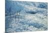 Canada, Alberta, Jasper National Park. Ice at Tangle Falls-Ann Collins-Mounted Photographic Print