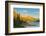 Canada, Alberta, Jasper National Park. Medicine Lake and Canadian Rocky Mountains.-Jaynes Gallery-Framed Photographic Print