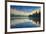 Canada, Alberta, Jasper National Park. Pyramid Lake at sunrise.-Jaynes Gallery-Framed Photographic Print