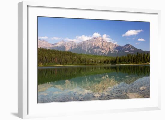 Canada, Alberta, Jasper NP, Pyramid Mountain and Patricia Lake-Jamie & Judy Wild-Framed Photographic Print