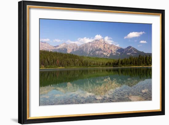 Canada, Alberta, Jasper NP, Pyramid Mountain and Patricia Lake-Jamie & Judy Wild-Framed Photographic Print