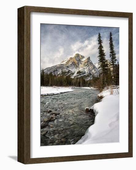 Canada, Alberta, Kananaskis Country, Mount Kidd and the Kananaskis River-Ann Collins-Framed Photographic Print