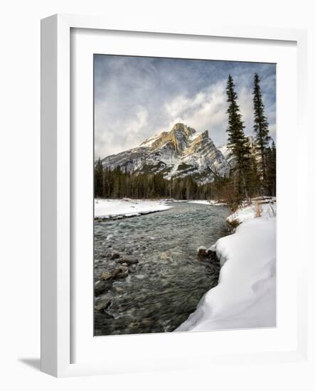 Canada, Alberta, Kananaskis Country, Mount Kidd and the Kananaskis River-Ann Collins-Framed Photographic Print