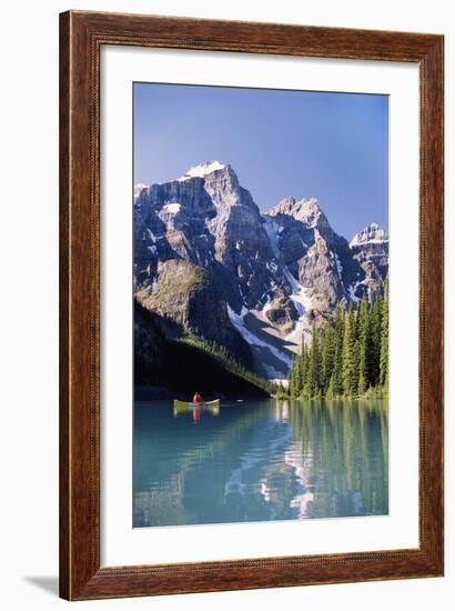 Canada, Alberta, Moraine Lake at Banff National Park-Michele Westmorland-Framed Photographic Print