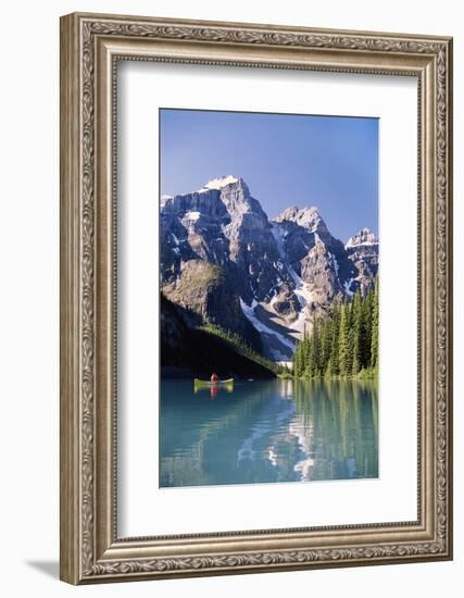 Canada, Alberta, Moraine Lake at Banff National Park-Michele Westmorland-Framed Photographic Print