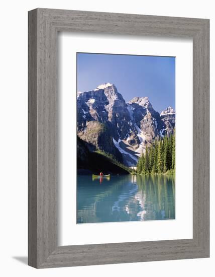 Canada, Alberta, Moraine Lake at Banff National Park-Michele Westmorland-Framed Photographic Print