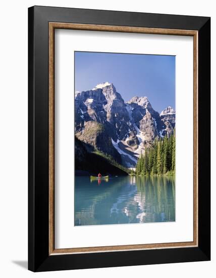 Canada, Alberta, Moraine Lake at Banff National Park-Michele Westmorland-Framed Photographic Print