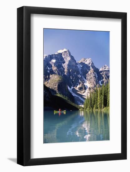 Canada, Alberta, Moraine Lake at Banff National Park-Michele Westmorland-Framed Photographic Print