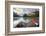 Canada, Alberta. Sea Kayak at Spirit Island, Maligne Lake, Jasper-Gary Luhm-Framed Photographic Print