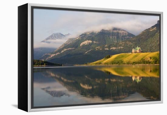 Canada, Alberta, Waterton Lakes NP, Prince of Wales Hotel-Jamie & Judy Wild-Framed Premier Image Canvas