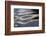 Canada, B.C., Broughton Islands. Sunset on Water Wave Patterns-Don Paulson-Framed Photographic Print