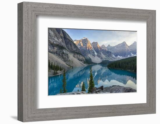 Canada, Banff National Park, Valley of the Ten Peaks, Moraine Lake-Jamie & Judy Wild-Framed Photographic Print