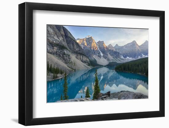 Canada, Banff National Park, Valley of the Ten Peaks, Moraine Lake-Jamie & Judy Wild-Framed Photographic Print