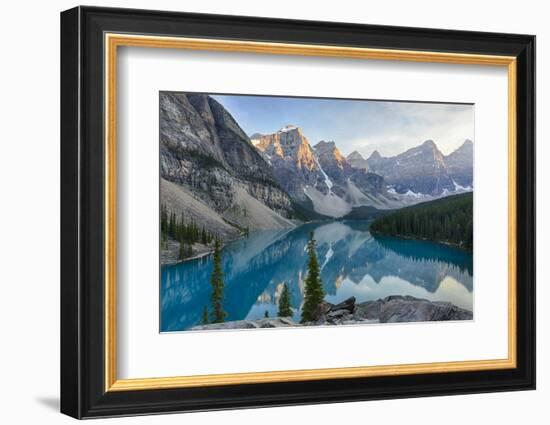 Canada, Banff National Park, Valley of the Ten Peaks, Moraine Lake-Jamie & Judy Wild-Framed Photographic Print