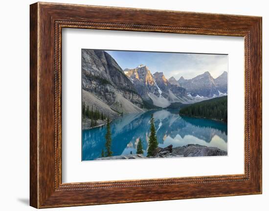 Canada, Banff National Park, Valley of the Ten Peaks, Moraine Lake-Jamie & Judy Wild-Framed Premium Photographic Print