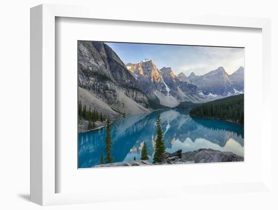 Canada, Banff National Park, Valley of the Ten Peaks, Moraine Lake-Jamie & Judy Wild-Framed Premium Photographic Print