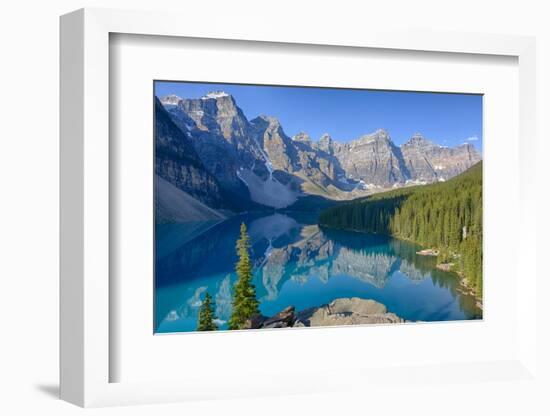 Canada, Banff National Park, Valley of the Ten Peaks, Moraine Lake-Jamie & Judy Wild-Framed Photographic Print