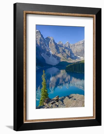 Canada, Banff National Park, Valley of the Ten Peaks, Moraine Lake-Jamie & Judy Wild-Framed Photographic Print