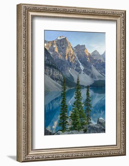 Canada, Banff National Park, Valley of the Ten Peaks, Moraine Lake-Jamie & Judy Wild-Framed Photographic Print