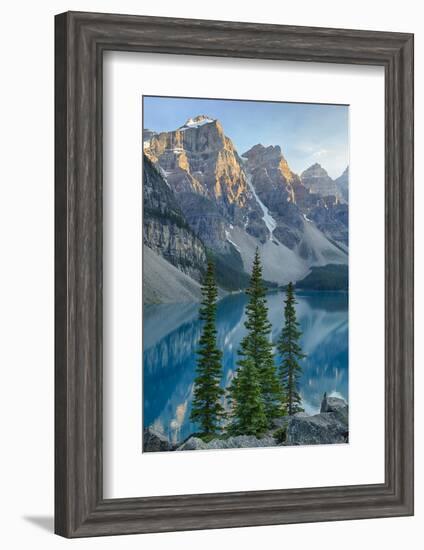 Canada, Banff National Park, Valley of the Ten Peaks, Moraine Lake-Jamie & Judy Wild-Framed Photographic Print