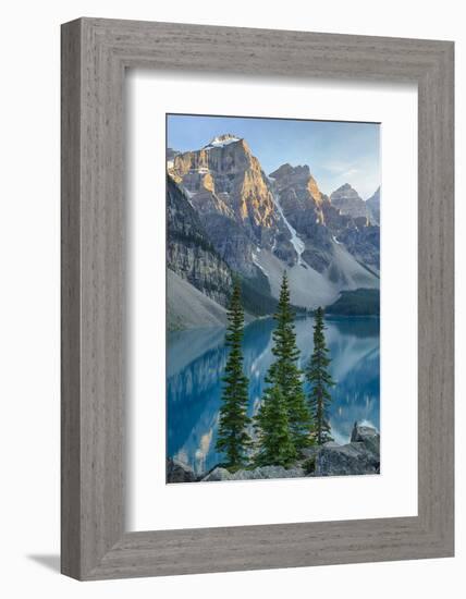 Canada, Banff National Park, Valley of the Ten Peaks, Moraine Lake-Jamie & Judy Wild-Framed Photographic Print