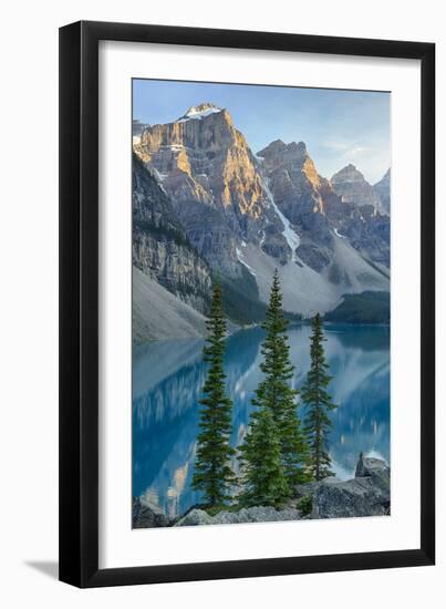 Canada, Banff National Park, Valley of the Ten Peaks, Moraine Lake-Jamie & Judy Wild-Framed Photographic Print