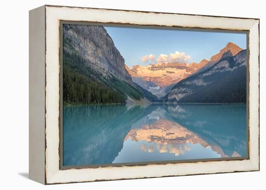 Canada, Banff NP, Lake Louise, Mount Victoria and Victoria Glaciers-Jamie & Judy Wild-Framed Premier Image Canvas