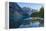 Canada, Banff NP, Valley of the Ten Peaks, Moraine Lake, Canoe Dock-Jamie & Judy Wild-Framed Premier Image Canvas