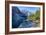 Canada, Banff NP, Valley of the Ten Peaks, Moraine Lake, Canoe Dock-Jamie & Judy Wild-Framed Photographic Print