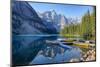 Canada, Banff NP, Valley of the Ten Peaks, Moraine Lake, Canoe Dock-Jamie & Judy Wild-Mounted Photographic Print