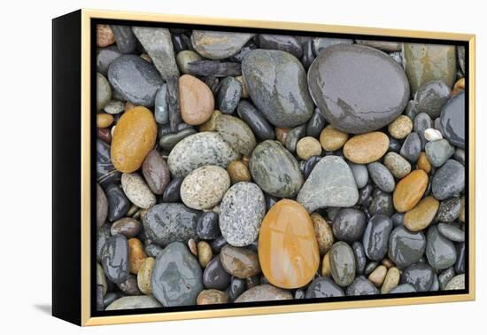 Canada, British Columbia, Naikoon Provincial Park. Rocks on Agate Beach.-Jaynes Gallery-Framed Premier Image Canvas