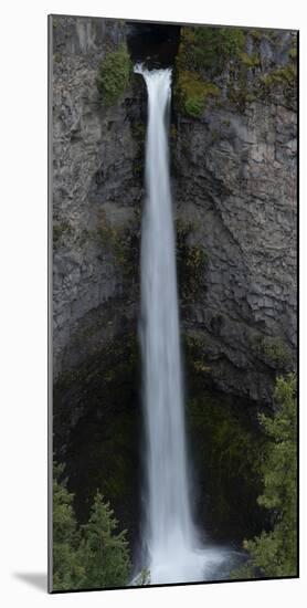 Canada, British Columbia. Panoramic image, Spahats Falls, Wells-Gray Provincial Park.-Judith Zimmerman-Mounted Photographic Print