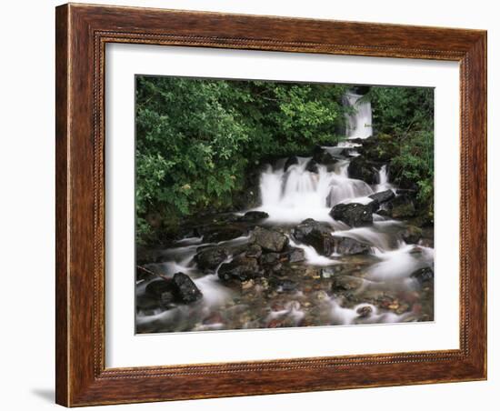 Canada, British Columbia, Prince Rupert, Waterfall-Mike Grandmaison-Framed Photographic Print