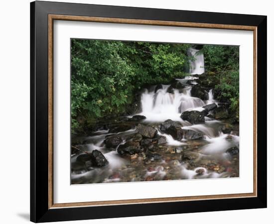 Canada, British Columbia, Prince Rupert, Waterfall-Mike Grandmaison-Framed Photographic Print