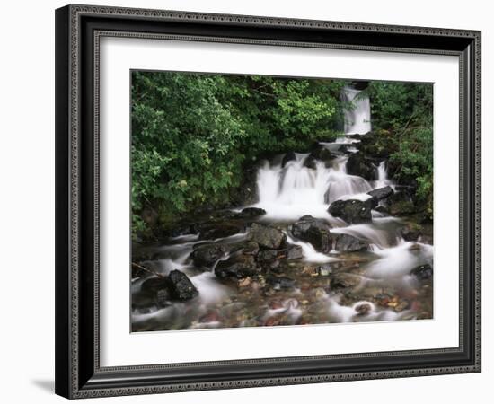 Canada, British Columbia, Prince Rupert, Waterfall-Mike Grandmaison-Framed Photographic Print