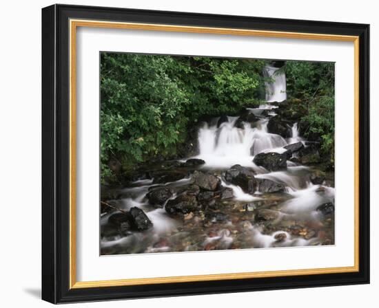 Canada, British Columbia, Prince Rupert, Waterfall-Mike Grandmaison-Framed Photographic Print