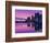 Canada, British Columbia, Vancouver, City View and Canada Place from Coal Harbour-Walter Bibikow-Framed Photographic Print