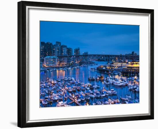 Canada, British Columbia, Vancouver, Granville Island-Walter Bibikow-Framed Photographic Print