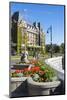 Canada, British Columbia, Victoria. Colorful Floral Display Along Waterfront-Trish Drury-Mounted Photographic Print